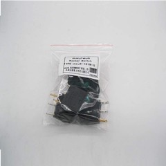 6 PCS AC110V/120V Rocker Switch Green Light Toggle SPST 3 Pin MXU3101NG