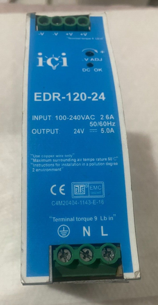 ICT EDR-120-24 Power supply 24 VDC 5.0 A