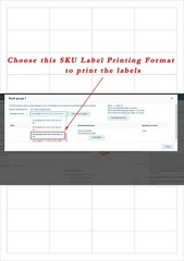 Amazon FBA 44-UP Labels White 48.5 x 25.4 mm on A4 – 100 Sheets – 4400 Labels
