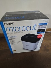 NEW!! ROYAL Microcut Paper Shredder 14 Sheet, Casters, Auto Start/Stop
