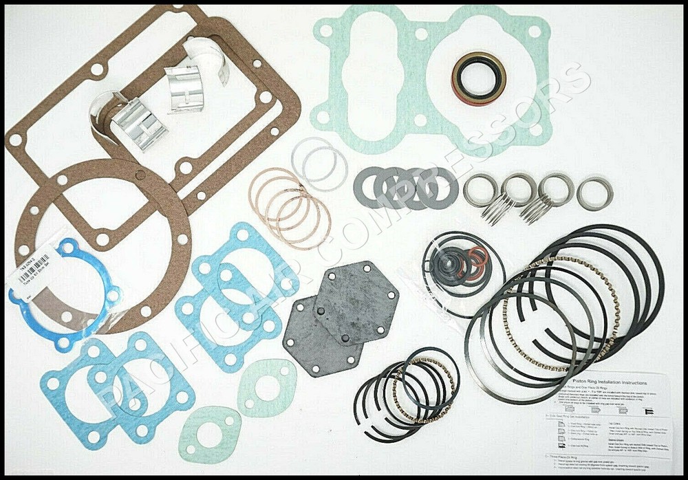 Quincy 325 Tune Up Kit – Gaskets Rings Valves Seal Filter and more! TUK-325 9-Q