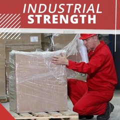 18″x1000FT Industrial Strength Pallet Wrap Stretch Film Shrink Hand Wrap 2 Rolls