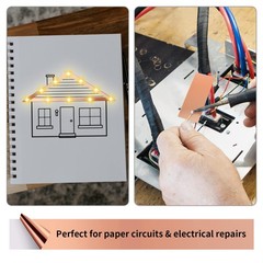 Kirecoo Copper Tape, Copper Foil Tape 2inch X 33 FT with Conductive Adhesive …