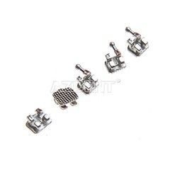 50 Sets Dental Ortho MIM Monoblock Brackets Mini MBT/Roth.022 Hooks 345 AZDENT