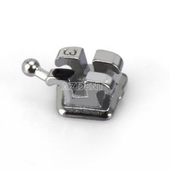 AZDENT Dental Orthodontic Brackets Braces MIM Monoblock Roth.022 Hook 3-4-5