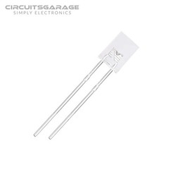 50 X 2x5x7 mm Ultra Bright Water Clear Red Rectangle LED Light Emitting Diode