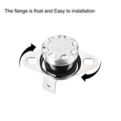 2pcs KSD301 Thermostat 40°C/104°F 10A Normally Open N.O Temperature Switch