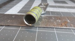 x1 Panduit LCC250-12-X Compression Lug Tin Plated Copper 2 Hole 1/2″ Yellow