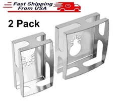 2Pcs Oscillating Outlet Cutter Drywall Gang Box OIS Tool Rect & Square Cut