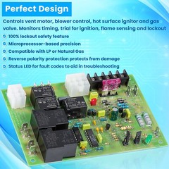 S1-7990-319P Furnace Control Circuit Board for Coleman Evcon York OEM 7990-319P