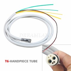 Dental High Speed Handpiece Tubing Hose Midwest 4 Hole Fiber Optic 6 Pin 2Holes