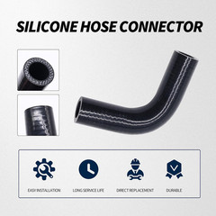 ID 3/4″ (19Mm), 90 Degree Elbow Coupler, Leg Length 3.5″ (90Mm), 3-Ply Reinforce