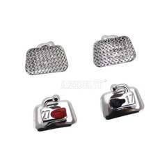 50X AZDENT Dental Orthodontic Buccal Tube 2nd Molar MBT 022 Bondable Non-Conv