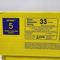 3M E-A-Rsoft FX Earplugs (200 Pairs) Yellow Bell Foam Uncorded 312-1261