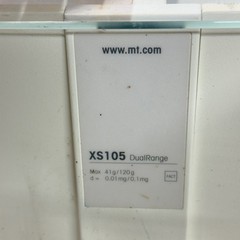 Mettler Toledo XS105 DualRange Analytical Balance 41g/120g x 0.01mg/0.1mg