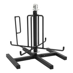 100LBS Cable Dispenser Floor Stud Mount Wire De-Reeler For Electrical Industrial