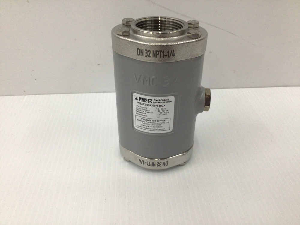 AKO VMC32.03X.50N.30LX Air Operated Pinch Valve