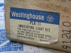 Westinghouse PLK-11 Indicating Light Kit missing parts as pictured