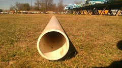 PVC Pipe – 6″ x 10′ – SCH40 – Plain End – Plastic Pipe, Industrial Tubing
