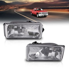 Fog Lights with Harness for Chevy Silverado 2007-2013 OE Style Clear Lens