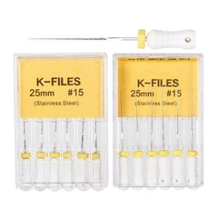 10Pack Dental Endo Root Canal H/K-Files Niti/Steel/Reamers 21/25/31 mm Hand Use