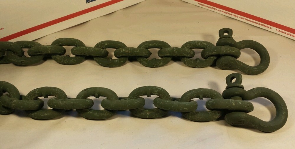Cm Hercalloy 1/2″x3.5′ (42″) Grade 80 CHAIN 1 ea. AND 2 ea. 1/2″ SHACKLES