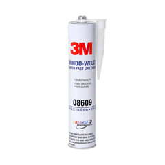 3M 08609 Window-Weld Super Fast Urethane Black Cartridge – 10.5 fl oz.