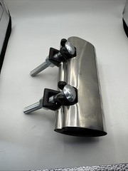 Netco Pipe Repair Clamp Stainless Steel In Service Clamp 2”x 6” Cast Iron Copper