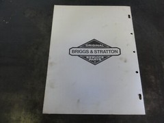 Briggs & Stratton 195400 to 195499 Engine Illustrated Parts List Manual