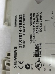 SIEMENS 3TX7014-1BE02 RELAY AC/DC 115V 230V/3A 24V/1A (BOX OF 3)