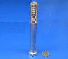 18-8 Stainless Steel Bolt, PT, 3/4″-10 x 7.00″ Length, 2 pcs