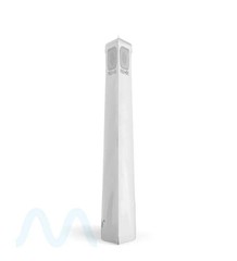 Tamper Resistant Pinch & Slide ASTM Mylar Bags (Matte White, 14)