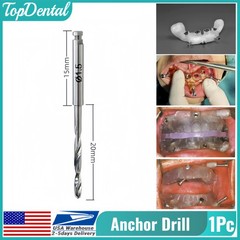 USA Dental 3DDX Fixation Drill Locator Tool Implant Denture Plate DSG ⌀1.5x20mm