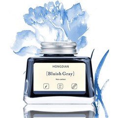 Bluish Gray Fountain Pen Bottled Ink 60ml 2 Fl Oz Writing Refill Ink
