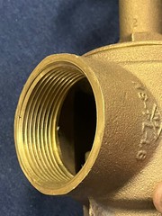 Brass Angle Hose Valve 2-1/2” FNPT x 2-1/2” FNPT, 300 psi *MADE IN USA*