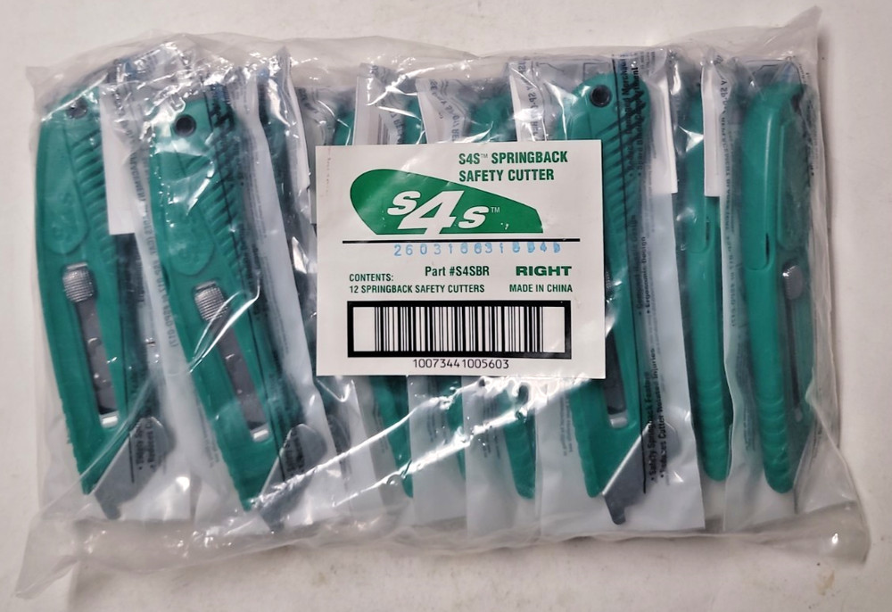 PACIFIC HANDY CUTTER 12-PACK Right Handed Cutter S4SBR