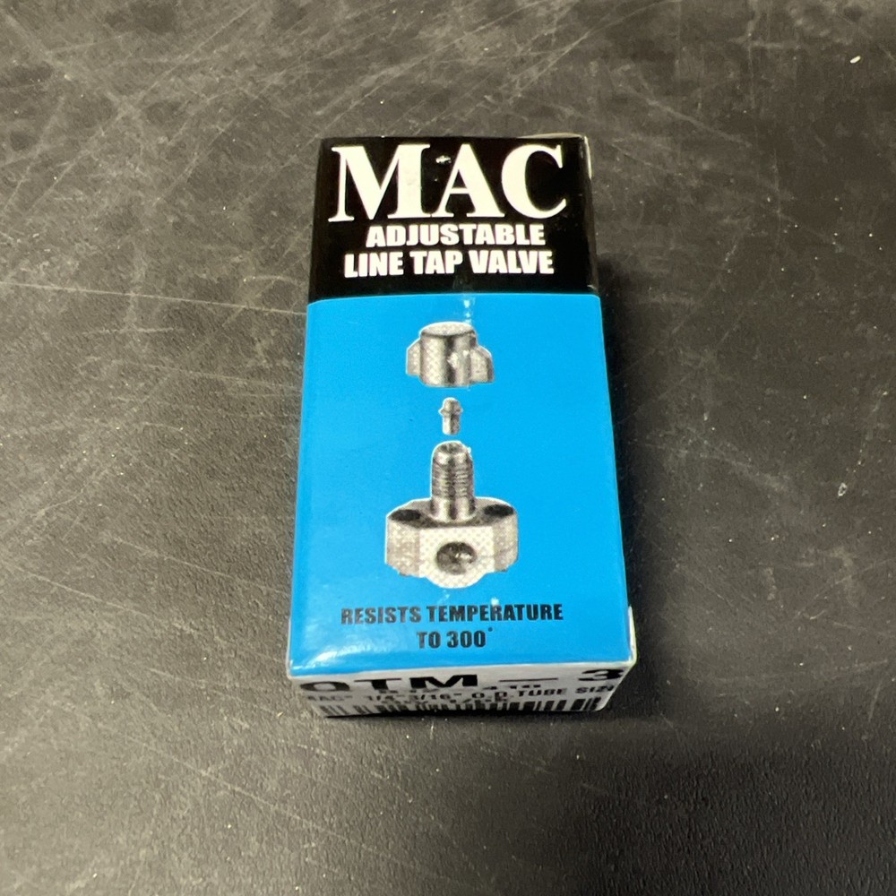 Wagner Mac QTM-3 Adjustble Line Tap Valve 1/4″, 3/16″