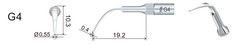 5/pk Dental Ultrasonic Scaler Tips G4 / GD4 Fit Woodpecker EMS / DTE NSK SATELEC