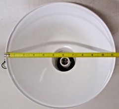 LSI Lighting Solutions PLUS 11.5″ Abolite Angled Reflector AD 200 Light | White