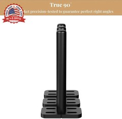 6pcs Wall Shelf Brackets Heavy Duty Floating Shelf Bracket Hidden,Invisible Blac