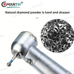 20PCS Dental Diamond Burs Flame Ogival FG Coarse/Fine Grit Polishing High Speed