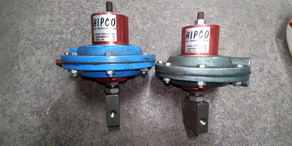 HIPCO Air Operated High Pressure Valve, 30,000 PSI choice of 1 valve