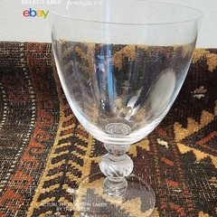 Rare Lalique “Saint Hubert” Bordeaux Wine Glass