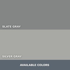KILZ 1-Part Epoxy Acrylic Concrete & Garage Floor Paint, Silver Gray, Satin, …
