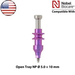 Dental fits Nobel Active NP/RP Impression Transfer Coping Open Close Tray Analog