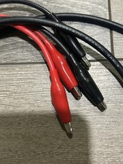 5PCS BNC Test Leads Q9 Male Plug to Dual Alligator Clip Minigrabber Test Clips