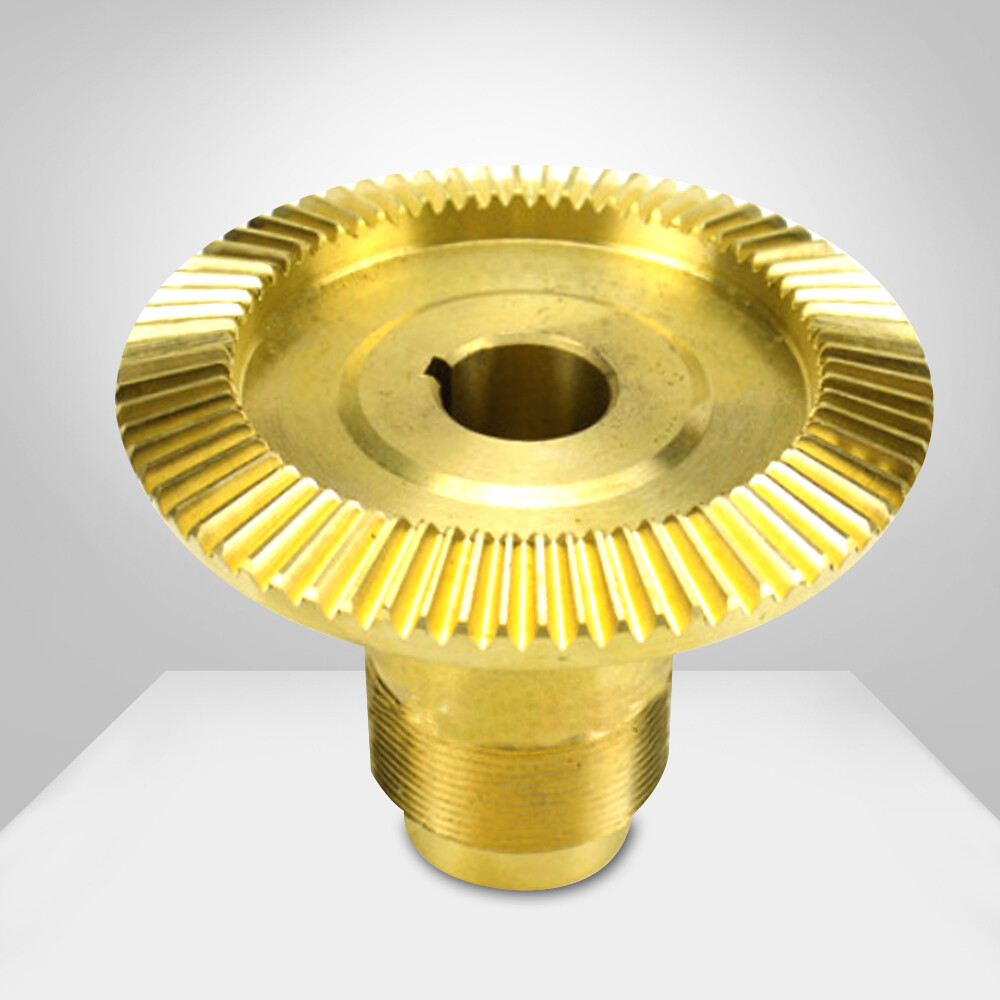 Bridgeport Mill Machine Bevel Bronze Gear For Servo Power Feed For CNC Machine