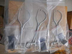 Soft Tissue Bone Reduction Forceps With Ball Tip 03.111.750 Stainless 3PCS Set