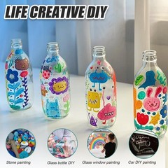 1 Count (Pack of 8), Red, Yellow, Orange, Blue, White, Pink, Purple, Green