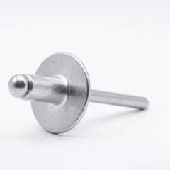Aluminum Large Flange Pop Rivets, Dome Head Open-End Blind, 1/8″-3/16″ Bulk